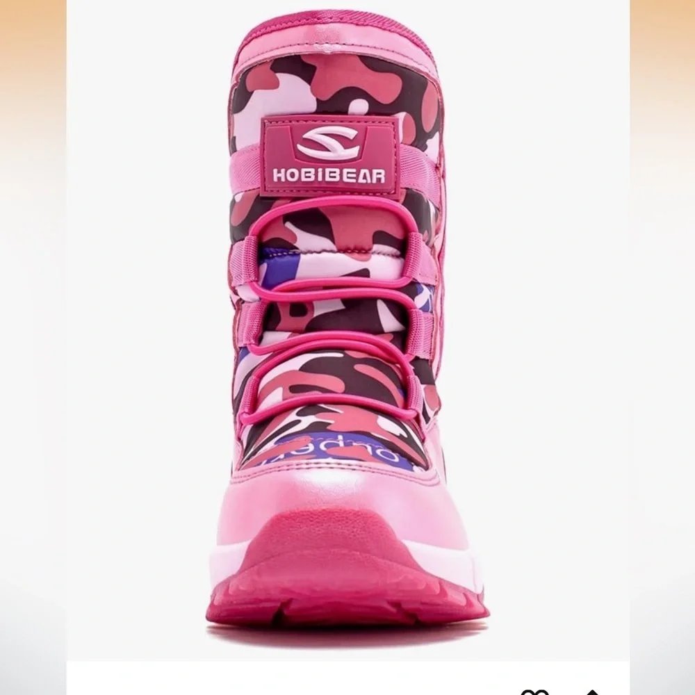 Pink Camo GUBARUN Hobibear Snow Boots size 2